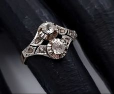 18ct gold and diamond ring