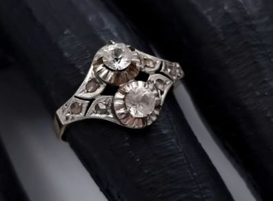18ct gold and diamond ring