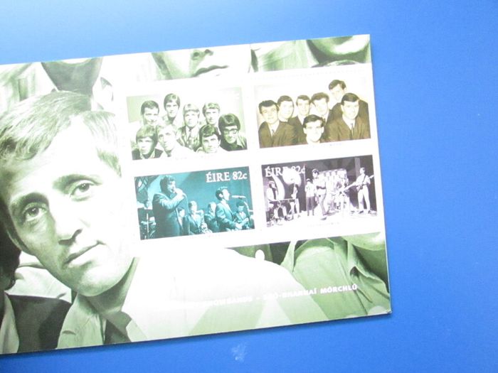Ireland 2010.Legendary Showbands Four pane Stamp Booklet.