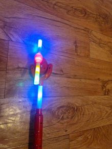 Glowing wand