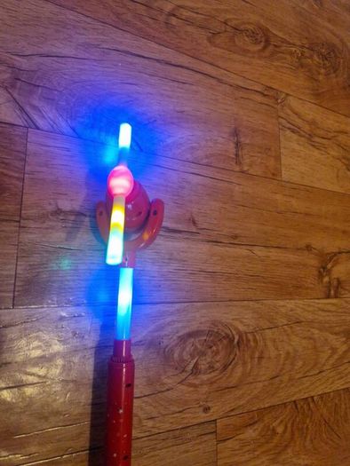 Glowing wand
