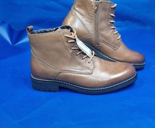 Mens Parrotto Brown Leather Boots