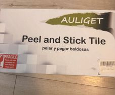 Peel and stick on tiles