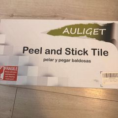 Peel and stick on tiles