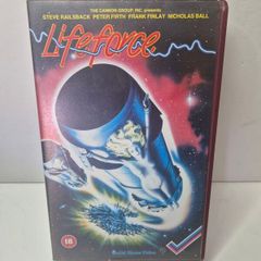 Lifeforce VHS (1985) Rare Original Guild Home Video Big Box (Ex-Rental, Clean Tape)