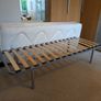 Small single bed frame with mattress Image 2