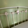 Antique Victorian Double brass and iron bed Image 3