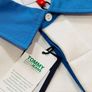 Tommy Jeans archive collegiate logo rugby polo shirt iwhite Image 7