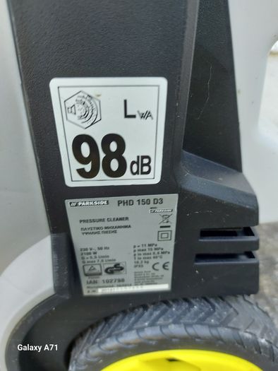 PARKSIDE PHD 150 D3 Pressure Cleaner 2100W, in excellent condition
