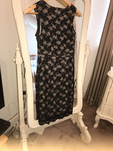 Beautiful Black Lace Dress size 8