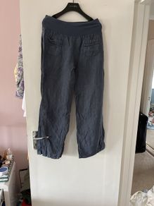 100% Italian linen trousers
