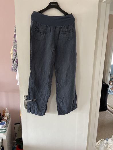 100% Italian linen trousers