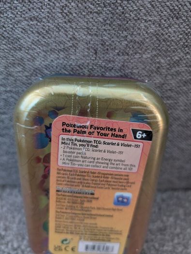151 Mini Tin Display - Will Sell Separately