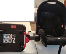 Car seat + isofix base