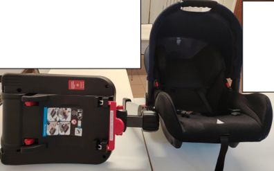 Car seat + isofix base