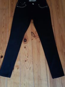 Size 8-10 Jet Black Jeans