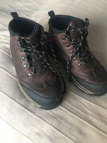 Timberland brown leather boy's boots