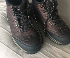 Timberland brown leather boy's boots