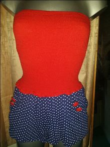 Ocean Club Beachwear Playsuit size S UK6/8 EUR34/36 Postage included