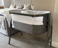 Ickle Bubba Next 2 Me Bedside Cot