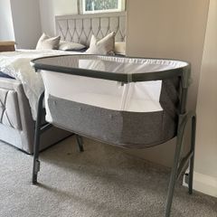Ickle Bubba Next 2 Me Bedside Cot
