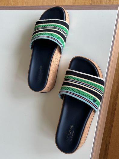 Kate Spade 2 " heel sliders, perfect condition