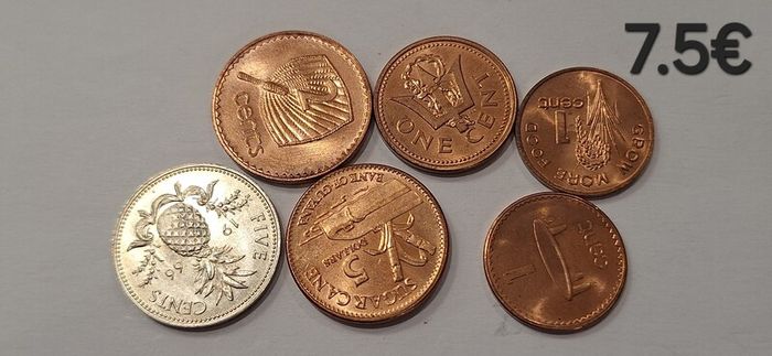 Coins,pound,cent,dollar,penny,rupee,millieme,fils,shilling,centavos,pesos,piastre,paise,pesetas,ore