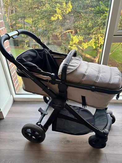 Panorama XTi by Babylo 2-in-1 Travel System with EnfaSafe i-Size R129 Car Seat Leaf