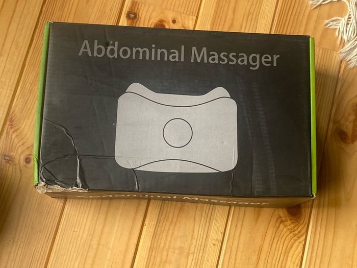 Abdominal massager belt