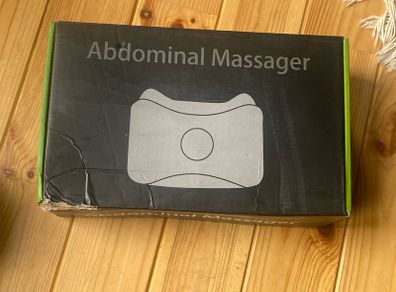 Abdominal massager belt