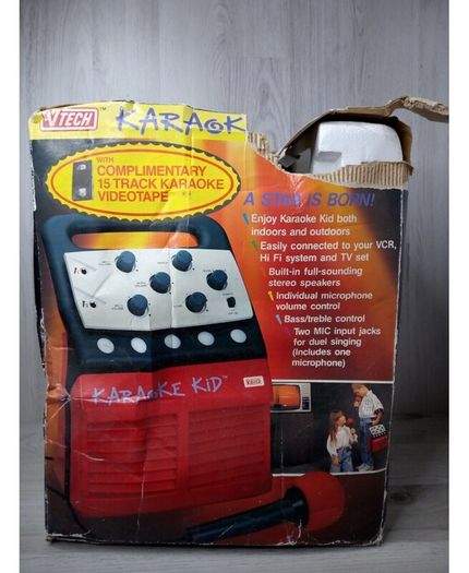 Vtech Karaoke Kid Electronic Machine New 1991