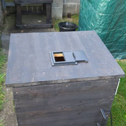 Custom Handmade Wooden Smoker, On Wheels (Pellet & Wood Chips)