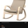 Poang Rocking Chair with free footstool Image 4