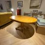 Extendable Solid Wooden Round Dining Table Image 4