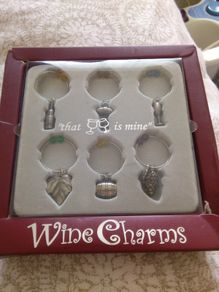 Wine Charm Set Very Nice