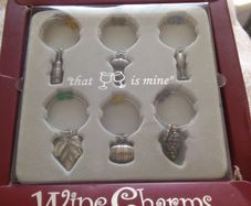 Wine Charm Set Very Nice