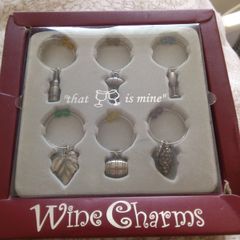Wine Charm Set Very Nice