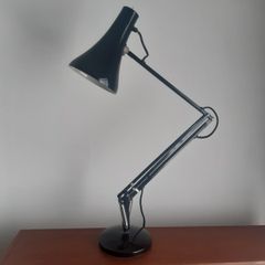 Anglepoise Model 90 Black Desk Lamp Herbert Terry 1970s