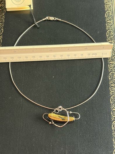 silver necklace