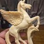1980s Vintage Pegasus Figurine Image 7