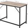 New Home Office Bedroom Desk (Greige) FREE P&P Image 8
