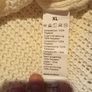 BNNW Cream Irregular Knit Vest - XL (More of a 14-16UK) Image 4