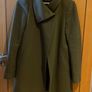 Zara wool blend khaki Coat Image 3