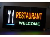 LED Restaurant Sign