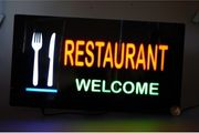 LED Restaurant Sign