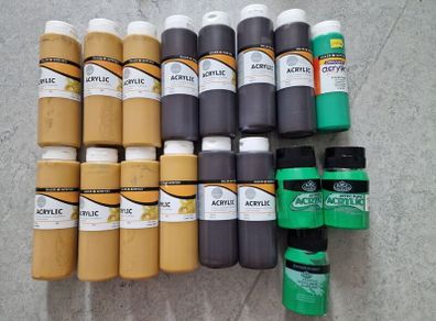 Acrylic paints