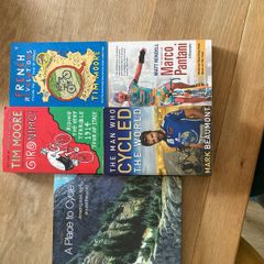 Lot of 5 Cycling Books