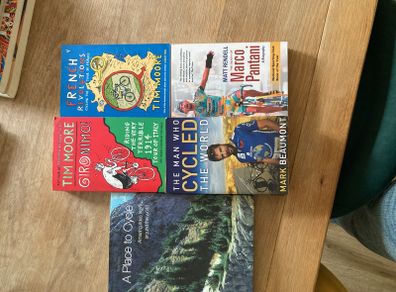 Lot of 5 Cycling Books