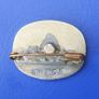 BOWATERS PAPER MILLS (hallmarked solid silver) - a vintage 25 Years Long Service enamel badge Image 2