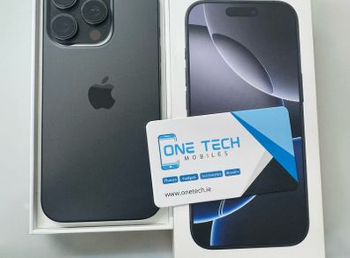 iPhone 16 Pro 128GB Black Unlocked Grade C Available At OneTech Mobiles Ardkeen